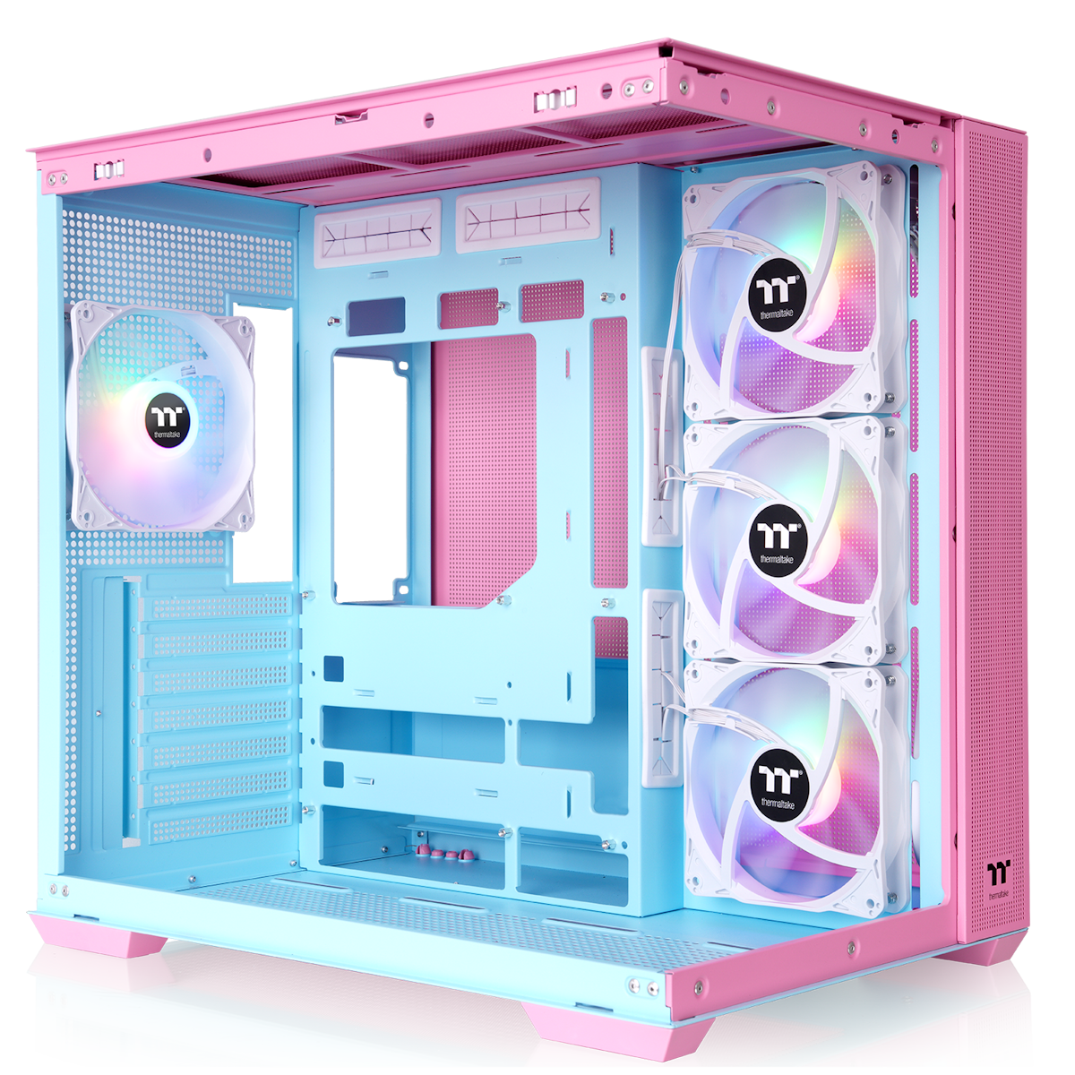 Thermaltake View 380 TG ARGB Bubble Pink | PC-Gehäuse