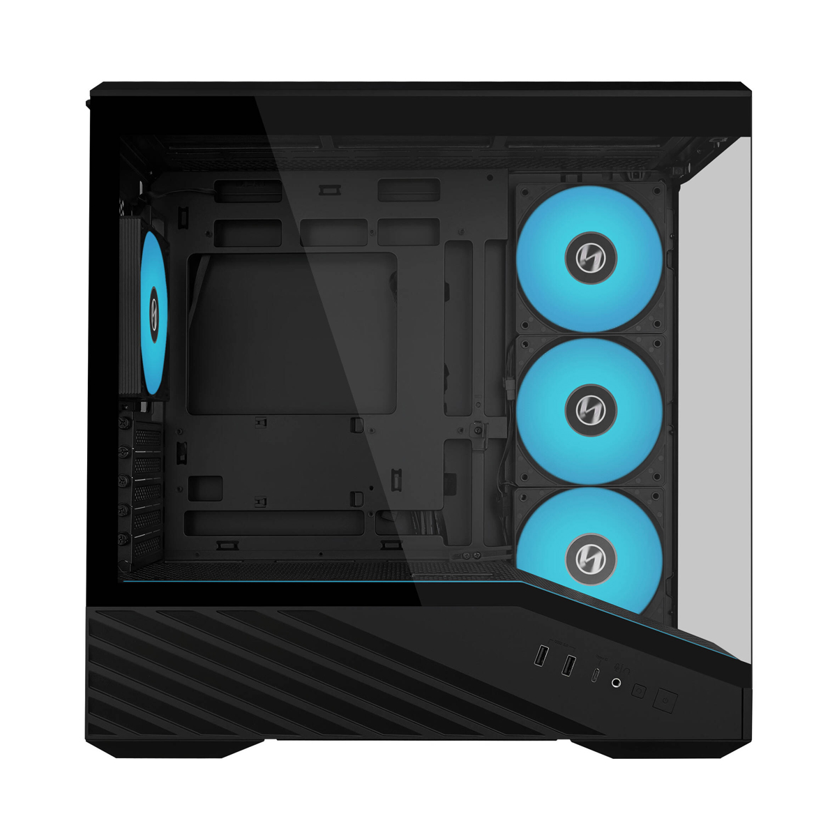 Lian Li VECTOR V100R MINI schwarz | PC-Gehäuse