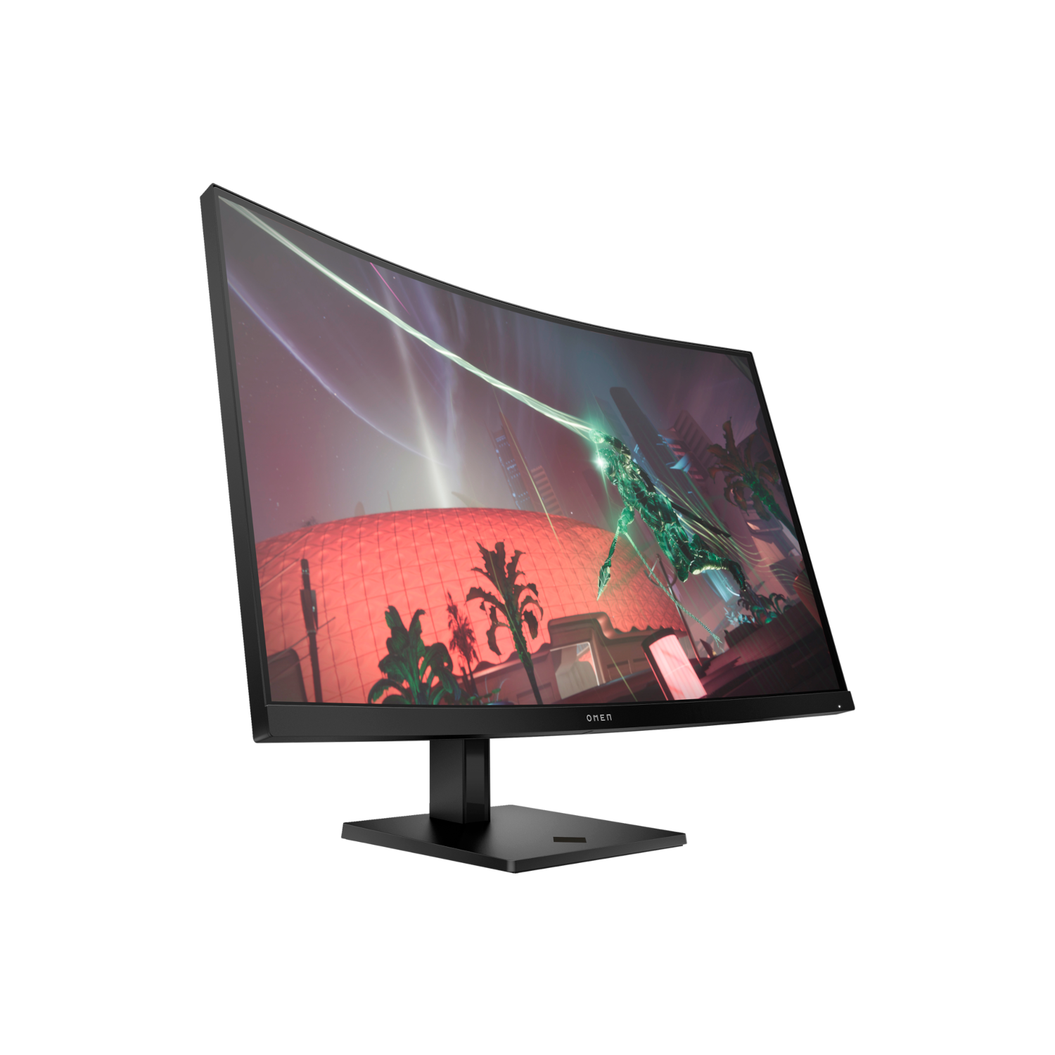 HP Omen 32c Gaming Monitor – VA, QHD, 165Hz, height adjustment