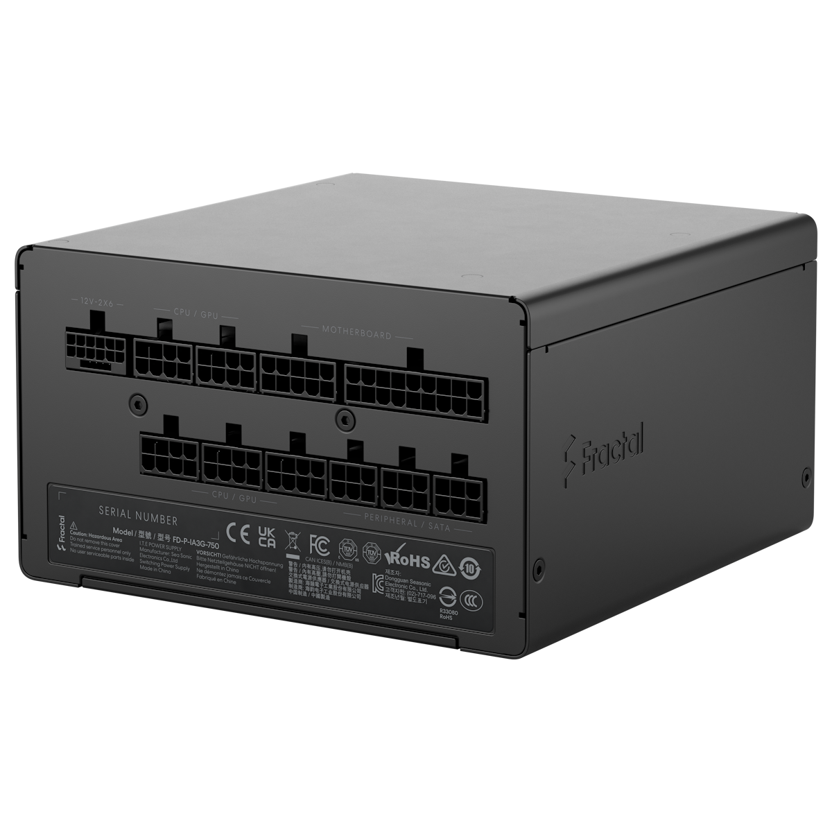Fractal Design Ion 3 Gold 750W Black | PC-Netzteil