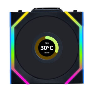 Lian Li UNI FAN SL Wireless LCD 120 ARGB Reverse Blade 3 Pack