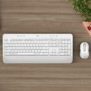 Logitech Signatur MK650 for Business Desktopset, Handballenauflage, Bluetooth, Logi Bolt USB-Empfänger