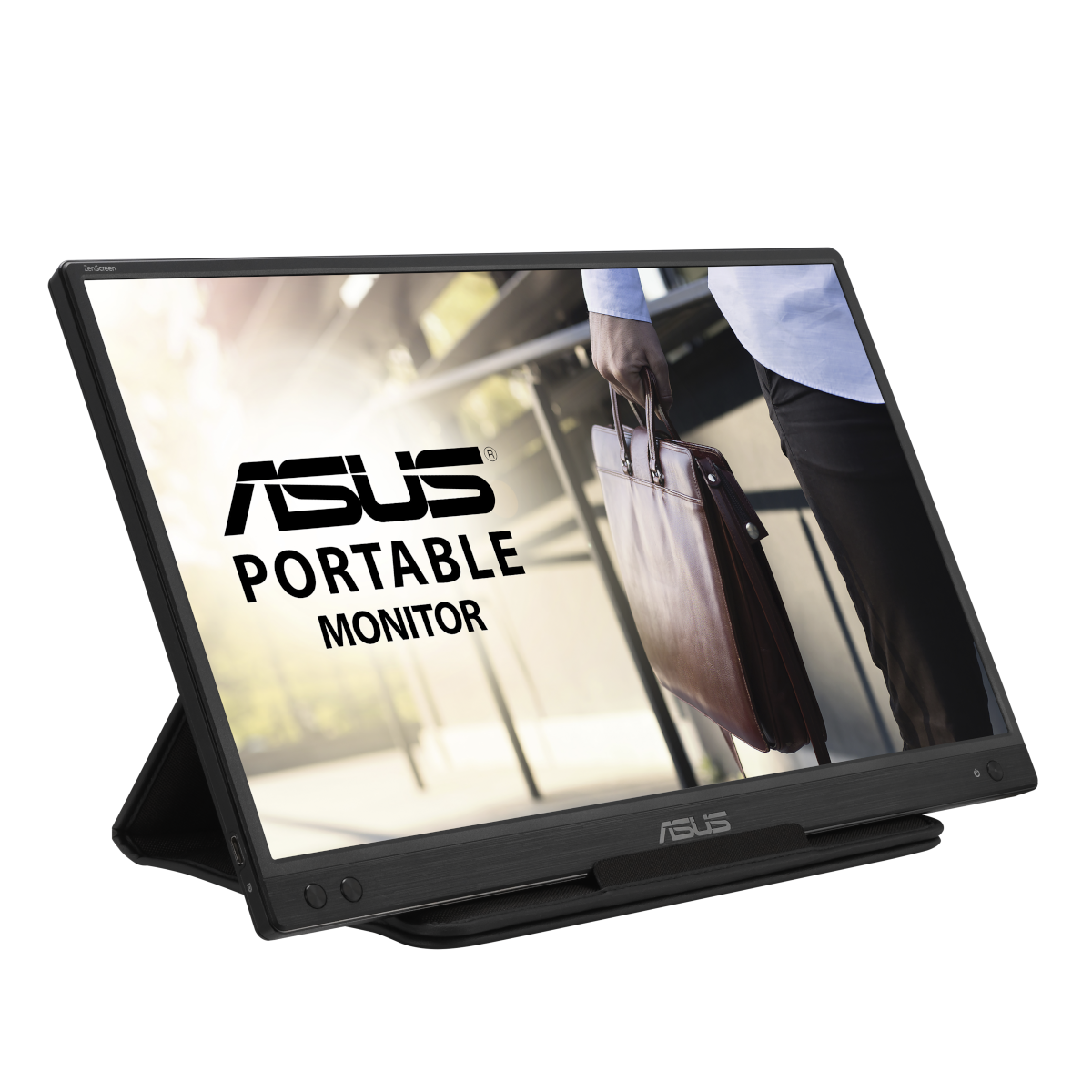 ASUS ZenScreen MB166C Mobiler Monitor - IPS, Full-HD, USB-C