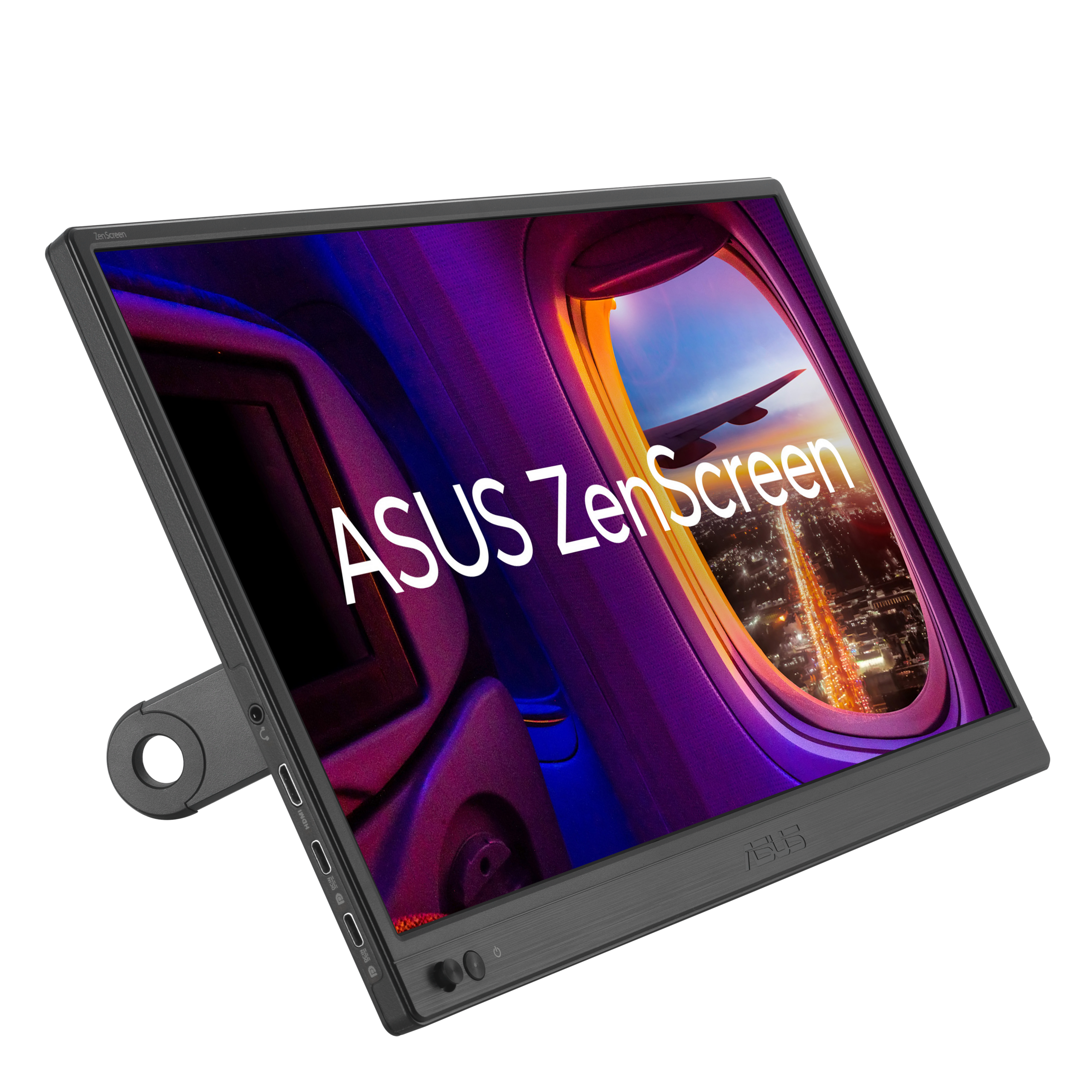 ASUS ZenScreen MB169CK portable USB monitor – 15.6″ (39.6cm) Full HD, IPS, dual USB Type-C, mini HDMI