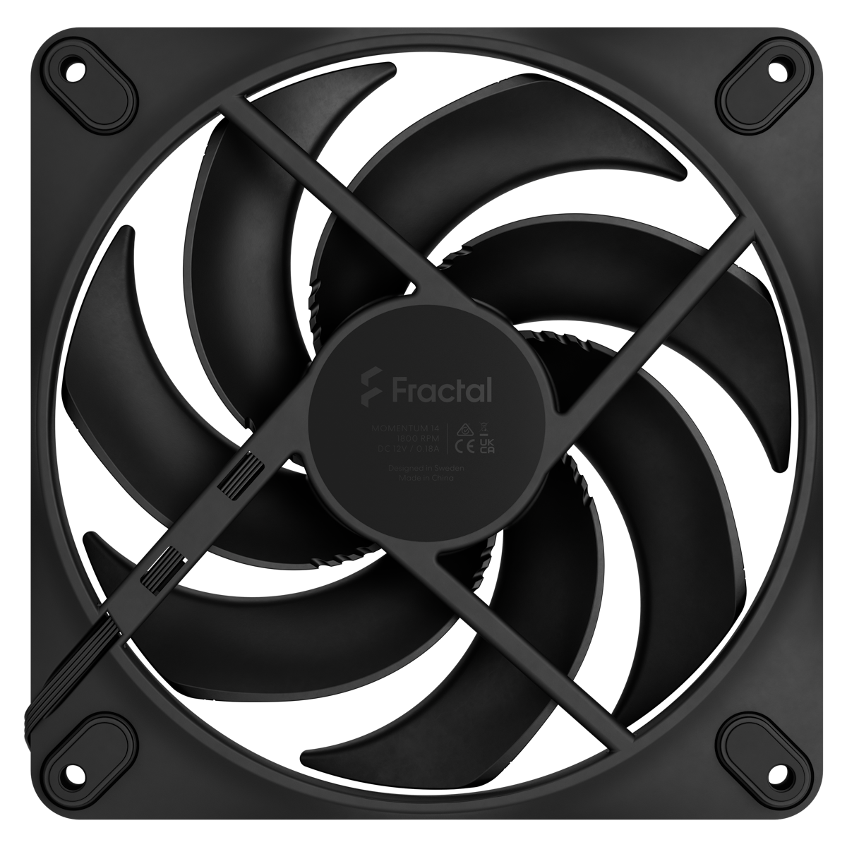 Fractal Design Momentum 14 Black
