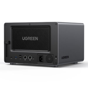 UGREEN DXP6800 Pro 16TB Seagate IronWolf NAS-Bundle NAS inkl. 2x 8TB Seagate IronWolf 3.5 Zoll SATA Festplatte