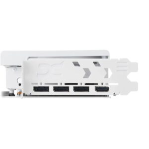 PowerColor Radeon RX 9070 XT OC Hellhound Spectral White – 16GB GDDR6, 1x HDMI, 3x DP