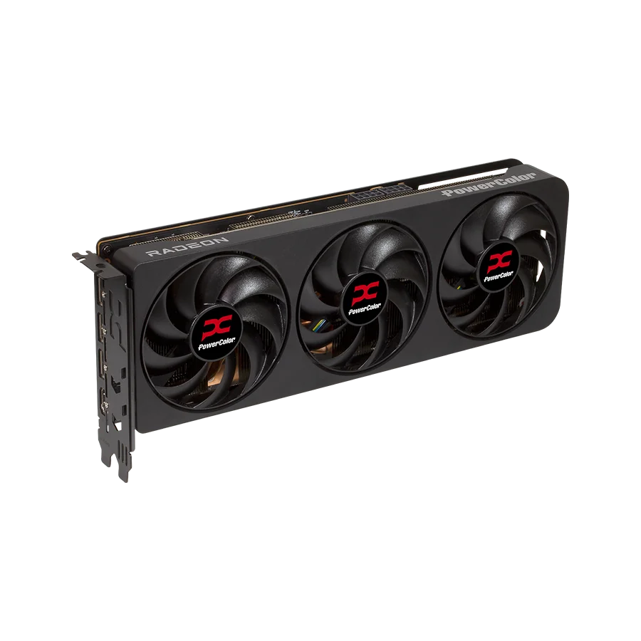 Powercolor Reaper Radeon RX 9070XT 16GB - 16GB GDDR6, 1x HDMI, 3x DP
