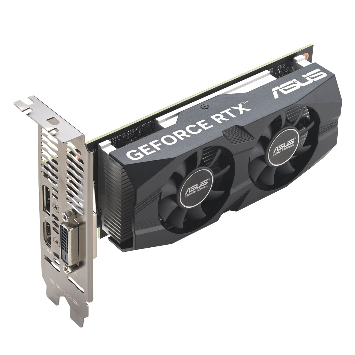 ASUS GeForce RTX 3050 OC Grafikkarte - 6GB DDR6, DVI, HDMI, DP