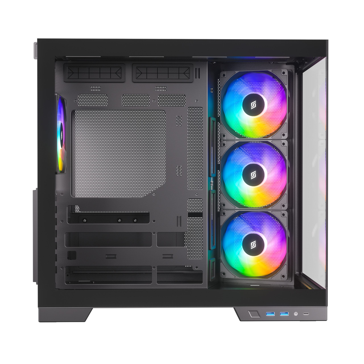 Silentware View A-RGB Black | PC-Gehäuse
