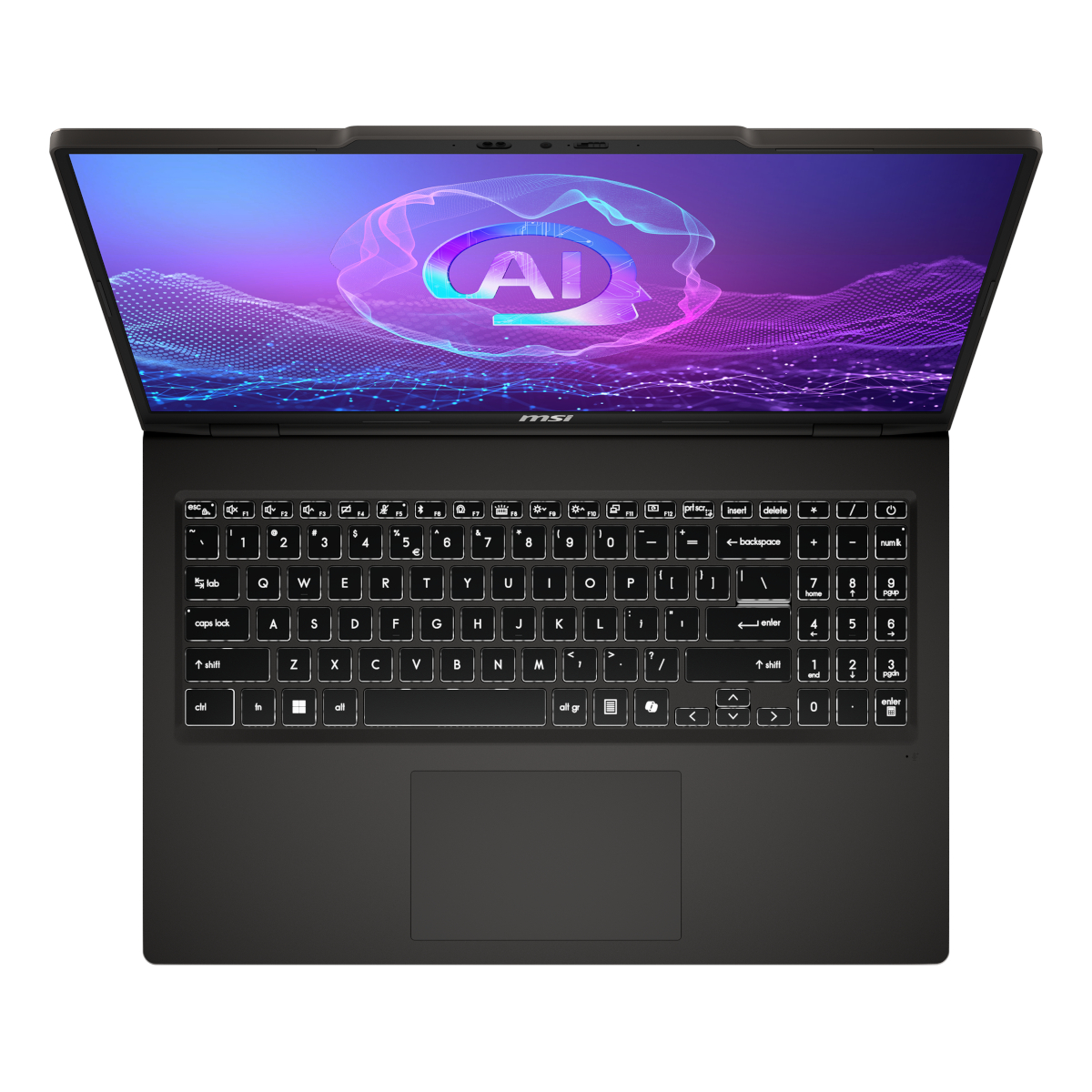 MSI VenturePro A16 AI+ A3HWEG-002 - 16" 2K OLED 120Hz Display, AMD Ryzen AI 7 350, 16GB DDR5 RAM, 1TB SSD, NVIDIA GeForce RTX 5050, Windows 11 Home