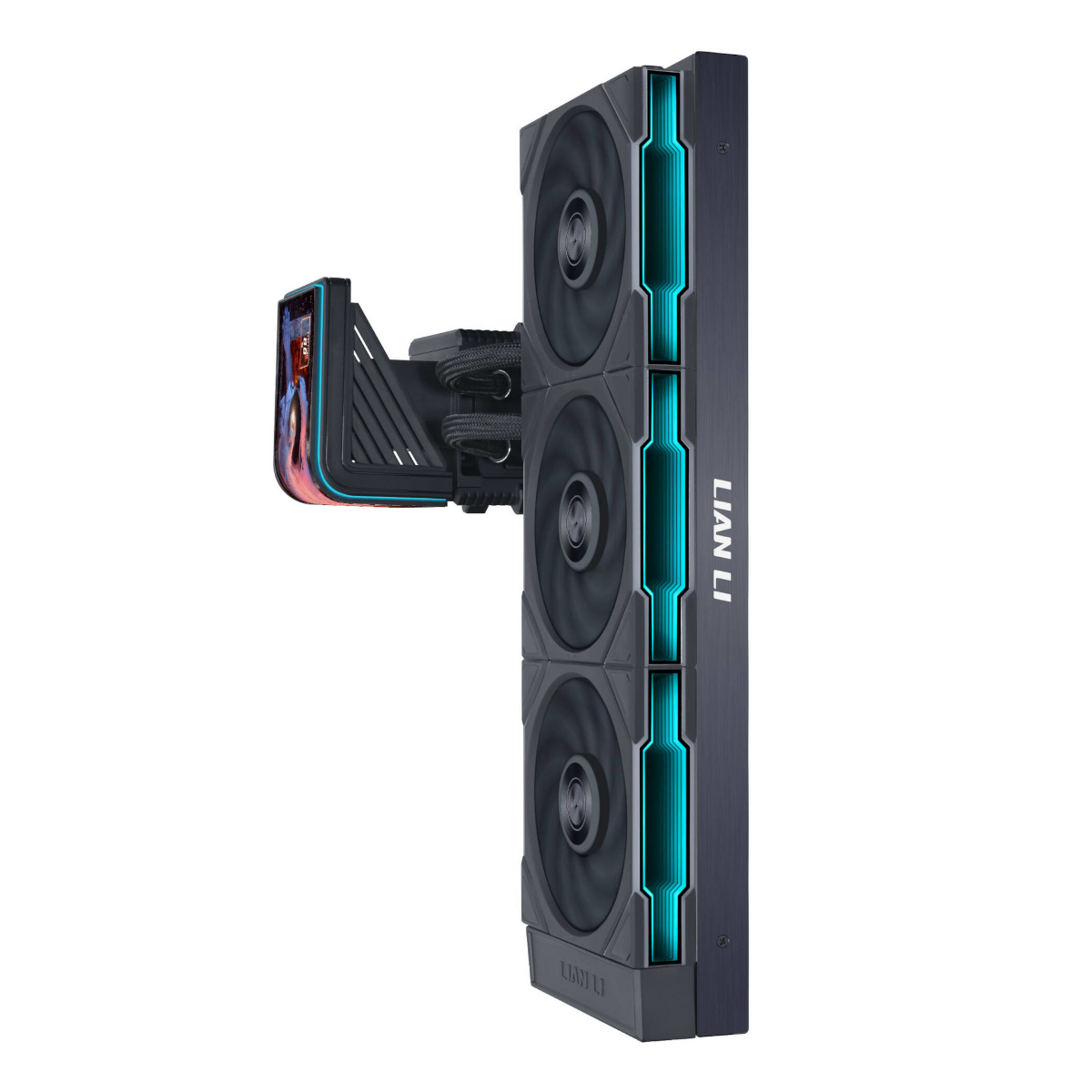 Lian Li HydroShift II OLED Curved 360TL schwarz | AiO-Wasserkühlung