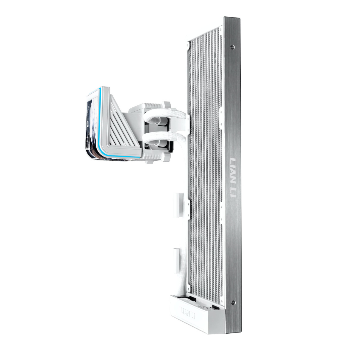 Lian Li HydroShift II OLED Curved 360Fanless weiß | AiO-Wasserkühlung