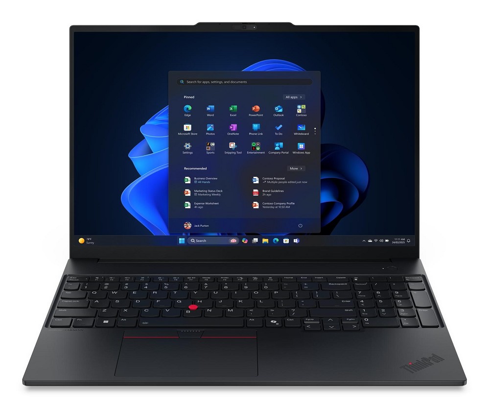 LENOVO ThinkPad E16 G3 - 16", Intel Core Ultra 7 255H, 32 GB RAM, 1 TB SSD, W11P
