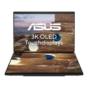 ASUS Zenbook DUO, 2x 14″ 3K OLED Touch, Intel Core Ultra X9 388H, 32GB, 2TB SSD, Intel Arc B390, Windows 11 Pro