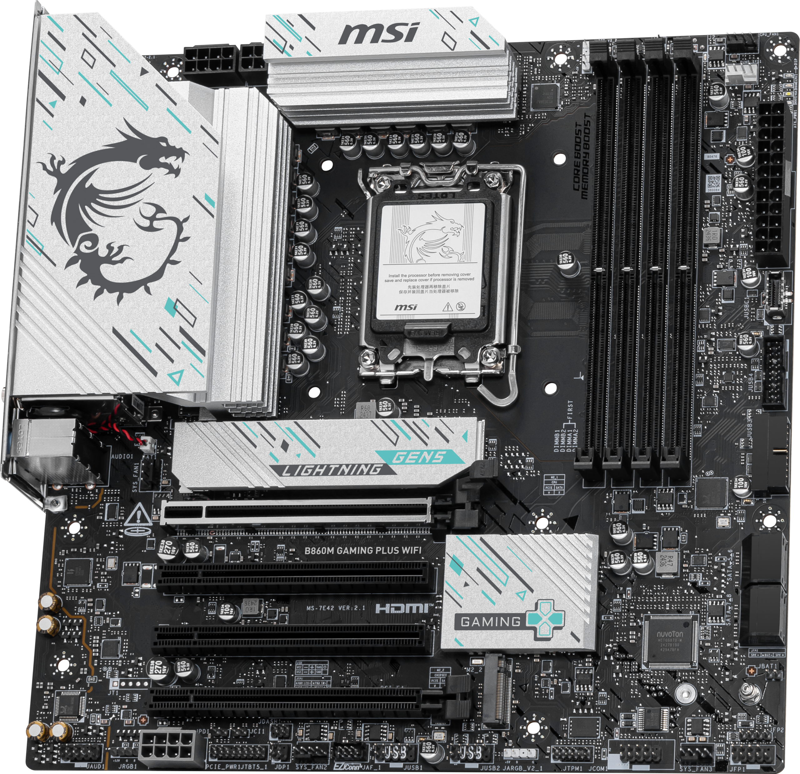 MSI B860M GAMING PLUS WIFI