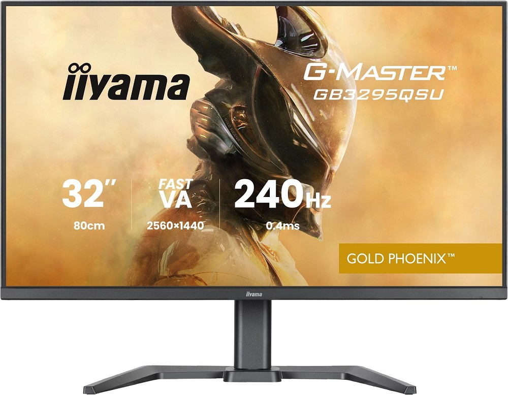 Iiyama G-MASTER Gold Phoenix GB3295QSU-B1 - LED-Monitor - Gaming - 80 cm (31.5")