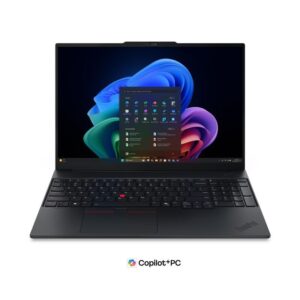 Lenovo ThinkPad E16 Gen 4, Black, Core Ultra 7 355, 32GB RAM, 512GB SSD, Windows 11 Pro