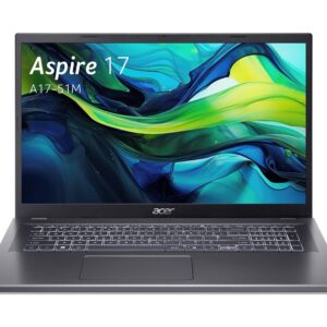Acer Aspire 17 A17-51M-920Y, 17.3″ FHD IPS, Intel Core 9 270H, 16GB, 512GB SSD, Intel Graphics, Windows 11 Home