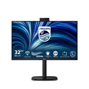 Philips 3000 Series 32B2U3601H, 31,5″ QHD IPS, 100Hz, USB-C, RJ45, webcam