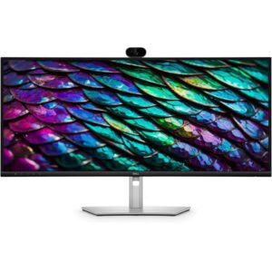 Dell Pro P P3426WEB, 34,1″ UWQHD Curved-Konferenzmonitor, IPS, 3440 x 1440, 100 Hz, USB-C 90W, 4MP-Webcam, RJ-45