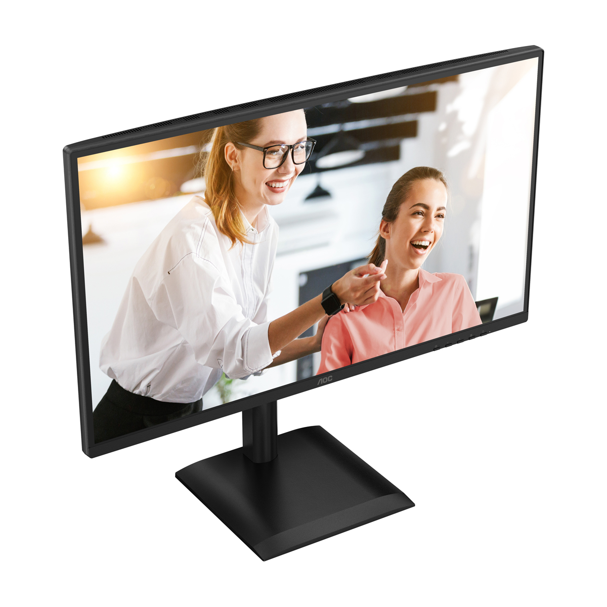 AOC Q27E4CV QHD Office Monitor 27 Zoll QHD Office Monitor; IPS-Panel, 4ms, 120Hz, Lautsprecher, Höhenverstellbar