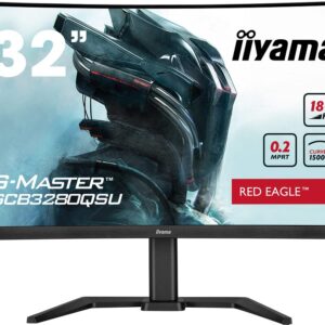iiyama G-MASTER GCB3280QSU-B2 Computerbildschirm 80 cm (31.5″) 2560 x 1440 Pixel Dual QHD LED Schwarz