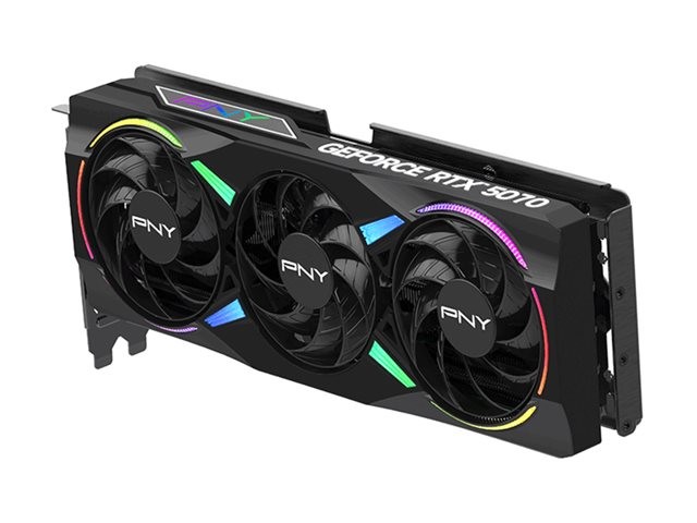 PNY GeForce RTX 5070 ARGB EPIC-X RGB OC - Grafikkarten - GeForce RTX 5070 - 12 GB