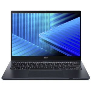 Acer TravelMate P4 Spin 14, 14″ WUXGA Touch, Intel Core Ultra 5 225U, 16 GB RAM, 512 GB SSD, Intel Graphics, W11P