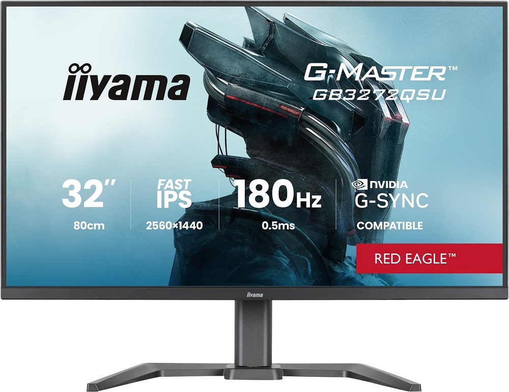 Iiyama G-MASTER Red Eagle GB3272QSU-B1 - LED-Monitor - 81.3 cm (32")