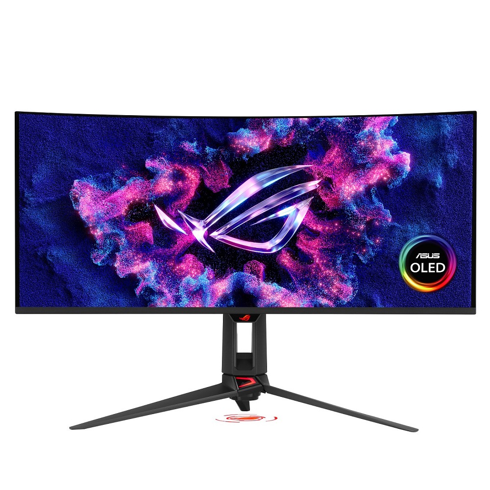 ASUS ROG Swift PG34WCDN - OLED-Monitor - Gaming - gebogen - USB - 86.4 cm (34")