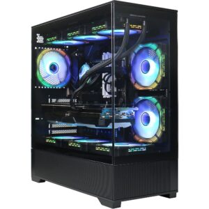 GAMEMAX Vista AB 7622 Gaming PC, Ryzen 5 9600X, 32GB RAM, 1TB SSD, GeForce RTX 5070 Ti 16GB, Windows 11 Home