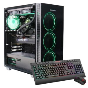 Hyrican GAMEMAX Gaming PC Draco XD 7809 – AMD Ryzen 7 7700X, 32 GB RAM, 1 TB SSD, GeForce RTX 5060 Ti, Windows 11 Home