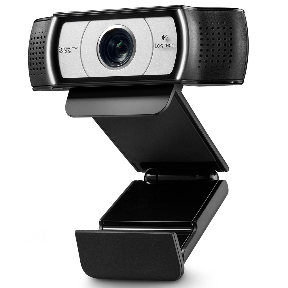 Logitech HD C930E Business Webcam 1080p, 90° Blickfeld, RightLight 2-Technologie, Carl-Zeiss Glasobjektiv