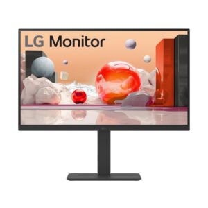 LG 27BA850-B, 27″ Full HD IPS Monitor, 100 Hz, 5 ms, USB-C 90 W, HDMI, DisplayPort, Webcam, RJ45, Pivot