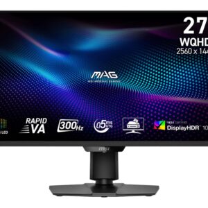 MSI MAG 274QPFDE X30MV – 68.6 cm (27″) 2560 x 1440 Pixel Wide Quad HD LCD Black