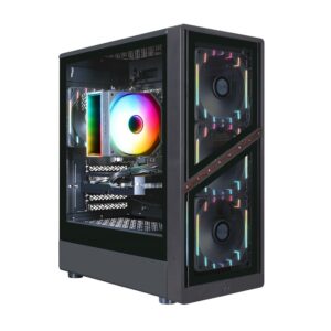 HYRICAN AERIS 8123 Gaming PC – AMD Ryzen 7 5700X, 16 GB RAM, 1 TB SSD, Radeon RX 9070, Windows 11 Home