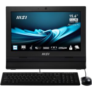 MSI PRO AP162T – 15,6″ Touch, Intel Celeron 5205U, 4 GB RAM, 128 GB SSD, Windows 11 Pro