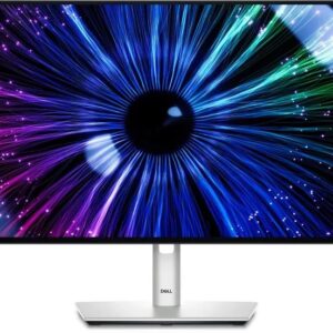 DELL UltraSharp U2424HE Computerbildschirm 60,5 cm (23.8″) 1920 x 1080 Pixel Full HD LCD Schwarz, Silber