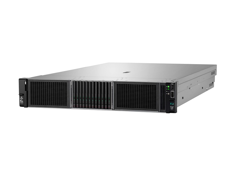 HPE ProLiant DL380 Gen11 - Server - Rack-Montage - 2U - zweiweg - 1 x Xeon Silver 4510 / 2.4 GHz - RAM 64 GB - SATA/SAS/
