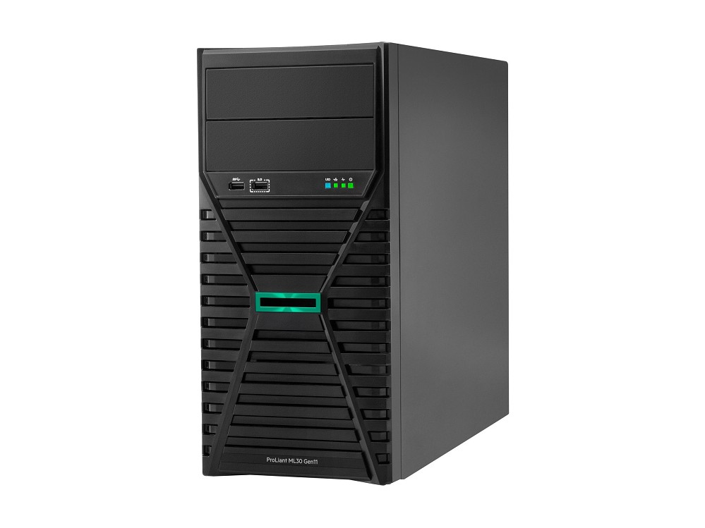 HPE ProLiant ML30 Gen11 – Server – Tower – 4U – 1-way – 1 x Xeon 6333P / 3.1 GHz – RAM 32 GB – SATA – Hot swap 6.4 cm (2 cm)
