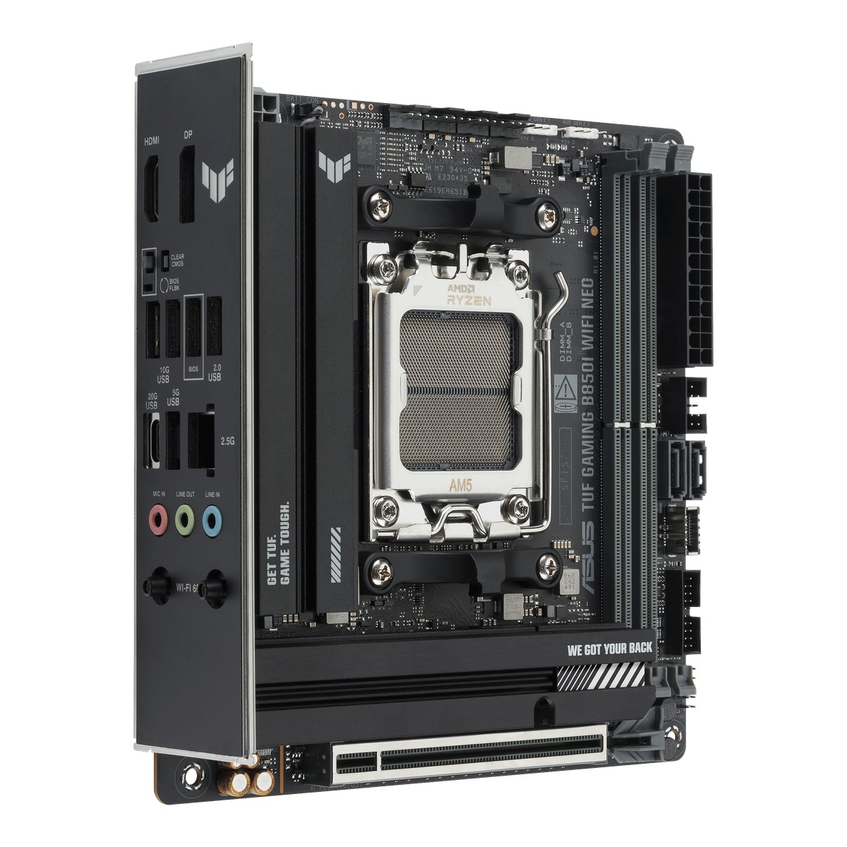 ASUS TUF Gaming B850I WIFI NEO Mainboard Base AM5