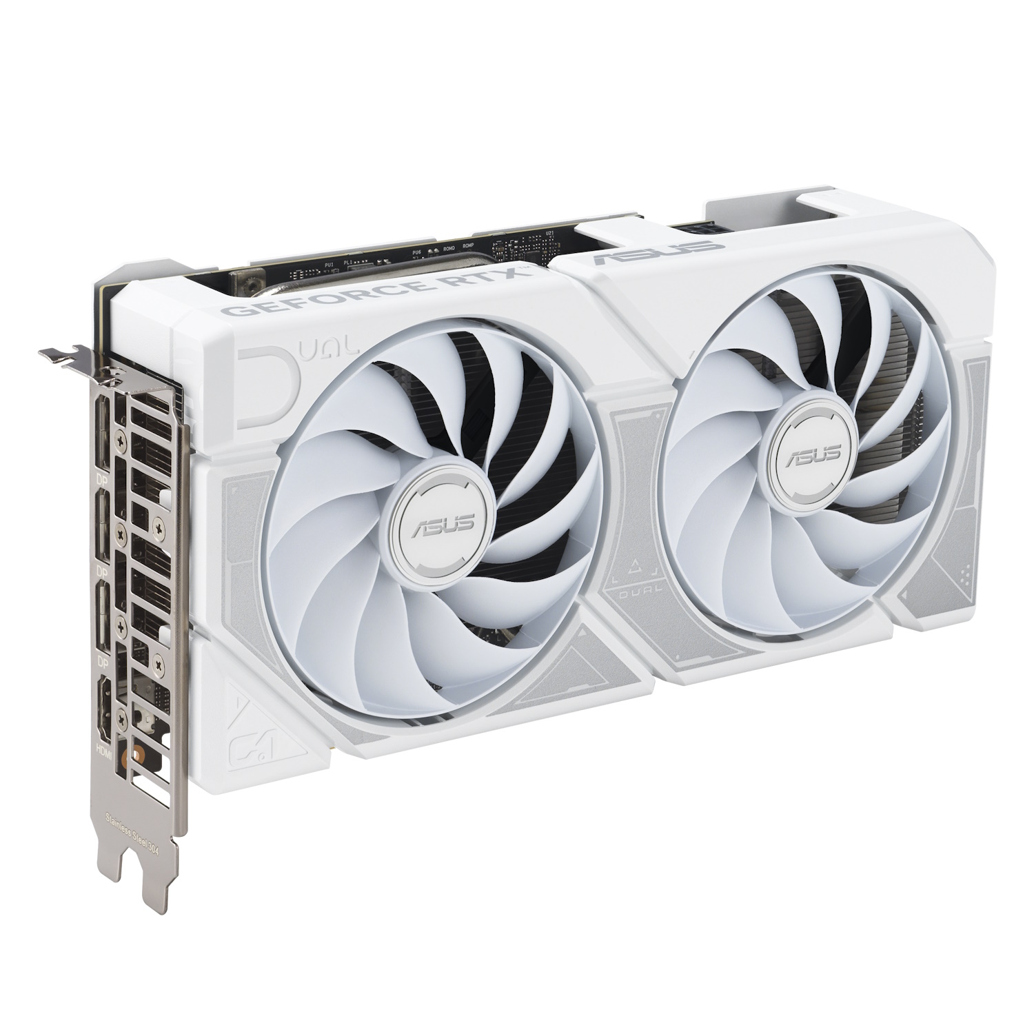 ASUS Dual GeForce RTX 5060 Ti 16G OC White - 16GB GDDR7, HDMI, 3x DP