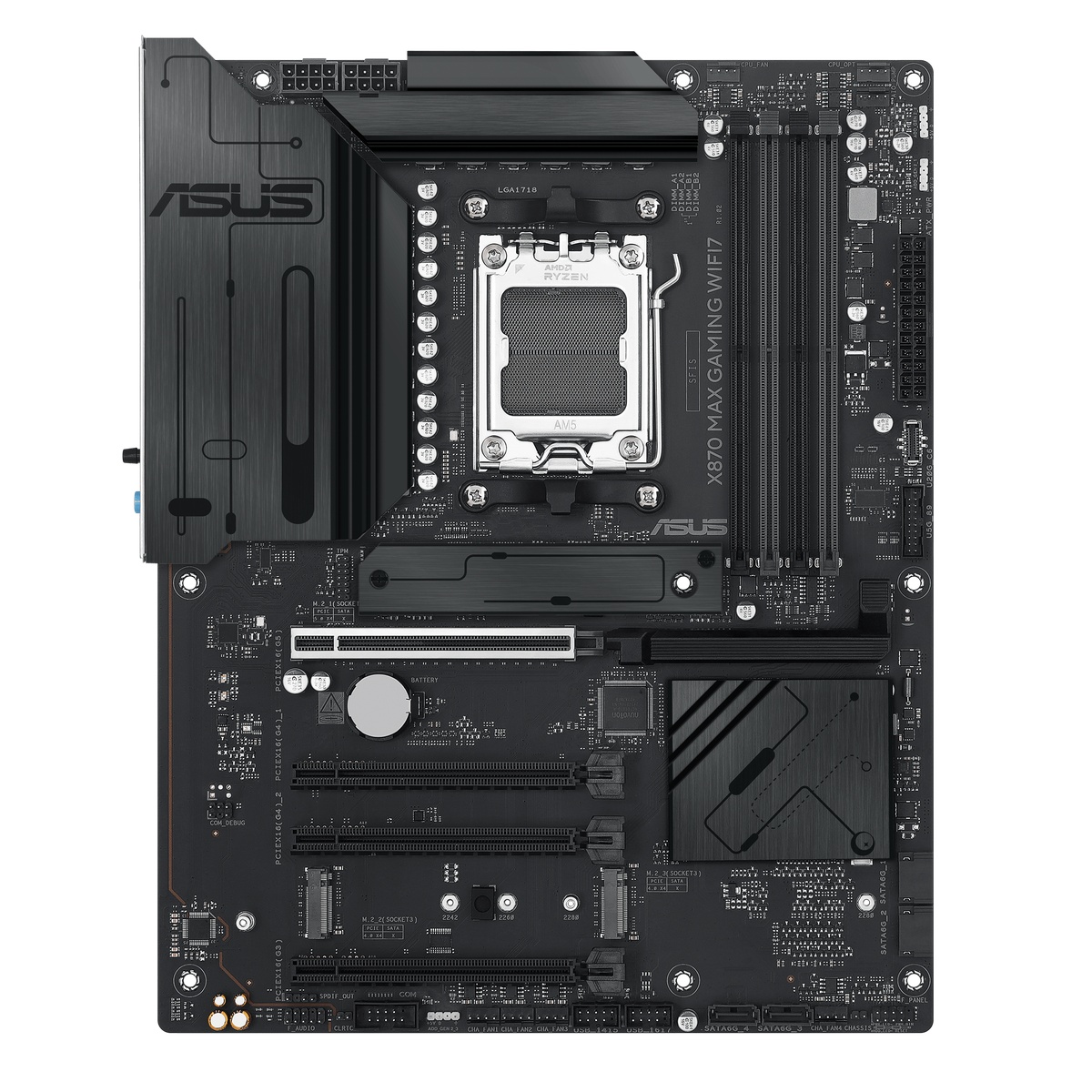 ASUS X870 Max Gaming WIFI7 Mainboard Sockel AM5