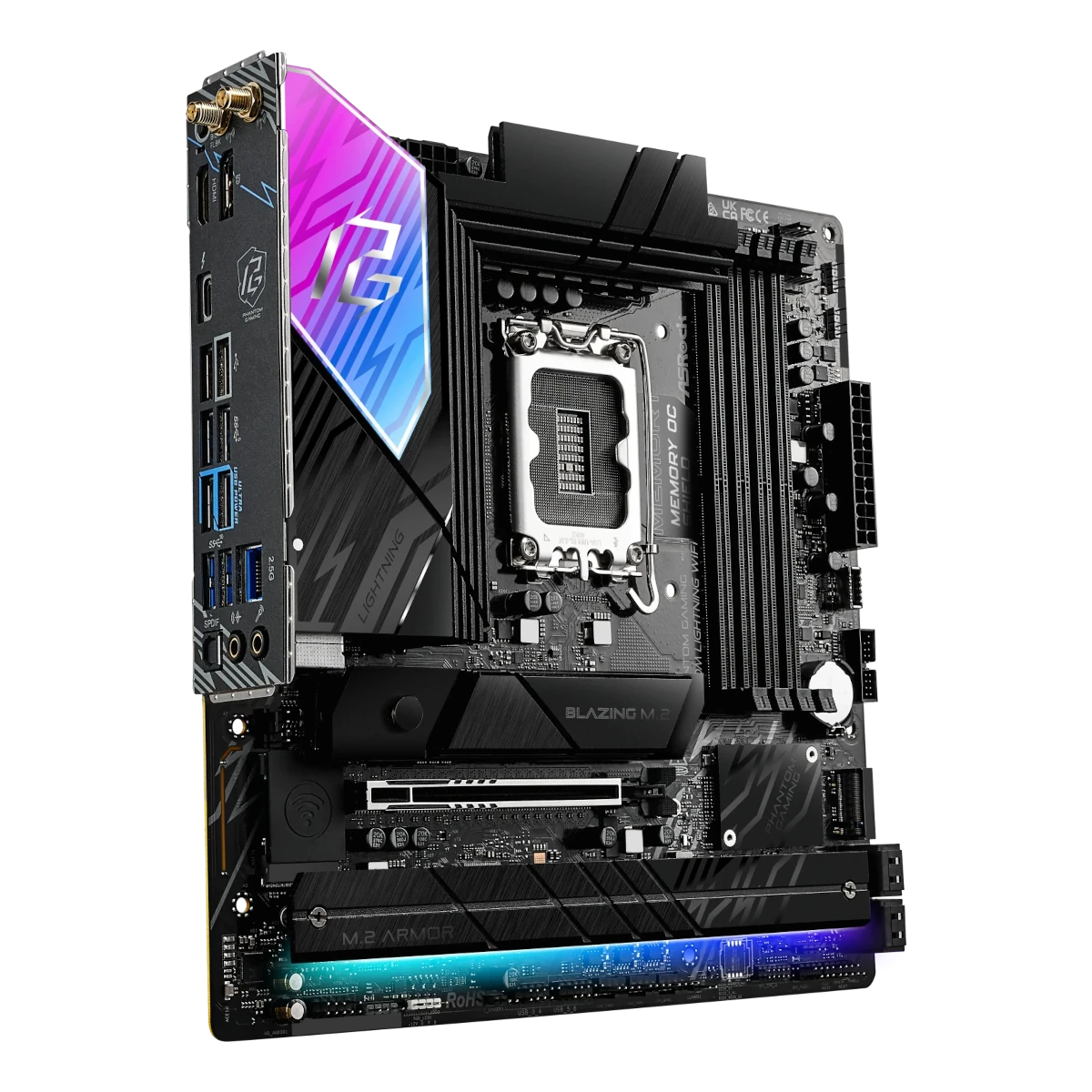 ASRock Phantom Gaming B860M Lightning WiFi Mainboard