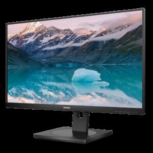 Philips 222S9JML 21.5 Zoll Full HD Monitor, höhenverstellbar, Laustsprecher (1920×1080), 75 Hz, HDMI, DisplayPort) schwarz