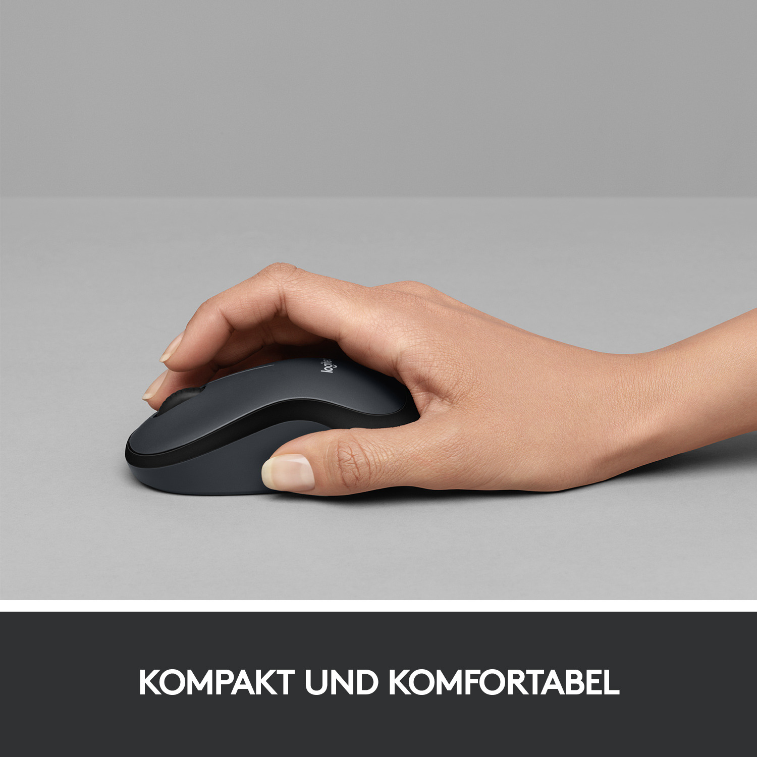 Logitech M220 Silent Mouse, black