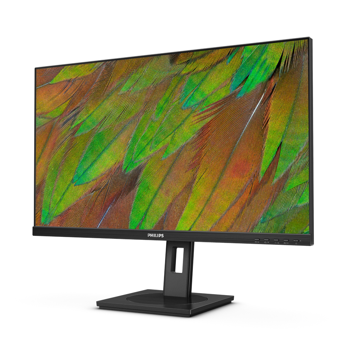 Philips 27B1N3800/00 - 27 Zoll Ultra HD Monitor, höhenverstellbar, Lautsprecher, Adaptive Sync (3840x2160, 60 Hz, 2x HDMI 2.0, 1x DisplayPort 1.4