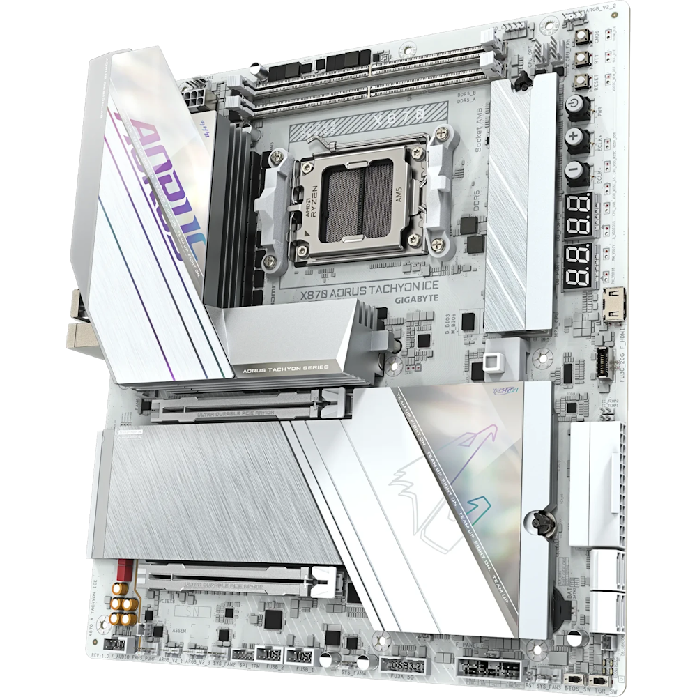 GIGABYTE X870 AORUS Tachyon ICE Mainboard Sockel AM5