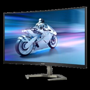 Philips Evnia 32M1C5200W 32 inches – Gaming Monitor VA Panel, FHD, 240 Hz, 1 ms GtG, FreeSync Premium (1920×1080, HDMI, DisplayPort) dark gray